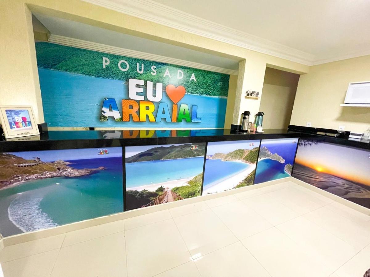 Pousada Eu Amo Arraial アハイアウ・ド・カボ エクステリア 写真